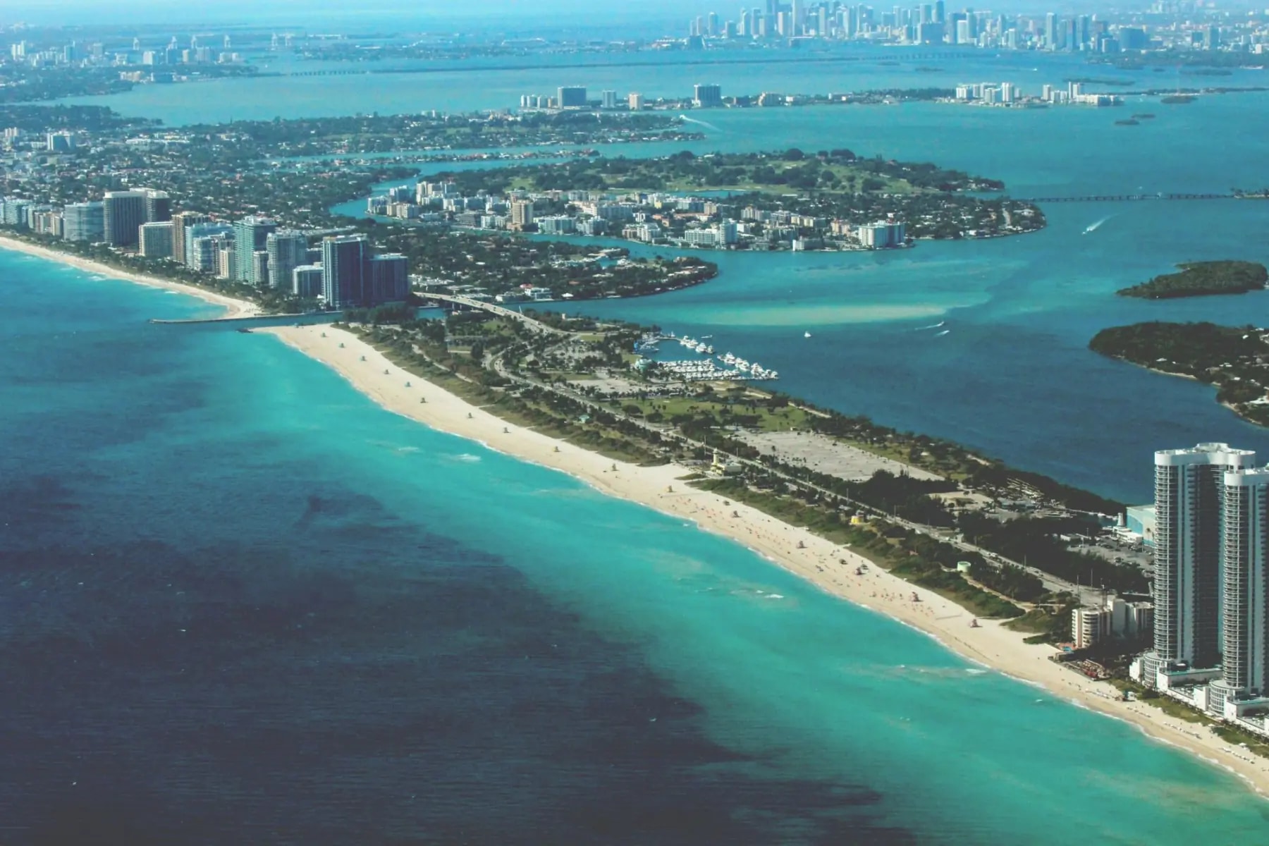 Miami Beach vista de cima